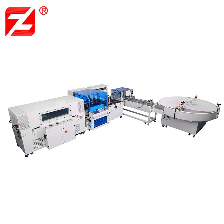 Fully Automatic High-speed Flat Paved Packaging Machine Production Line ZF-6352+ZF-S550