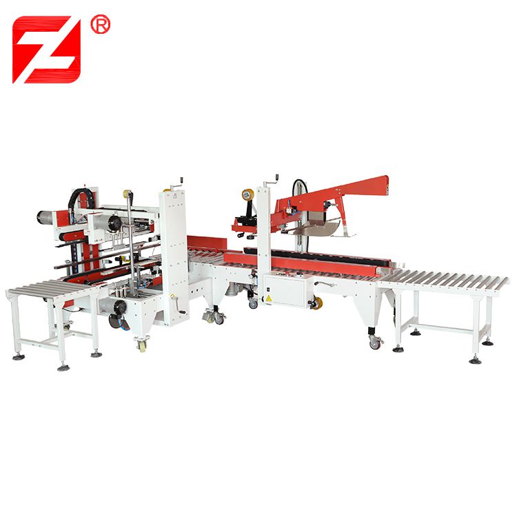 Automatic I-shaped Carton Sealing Machine ZF-FC500+FG500L